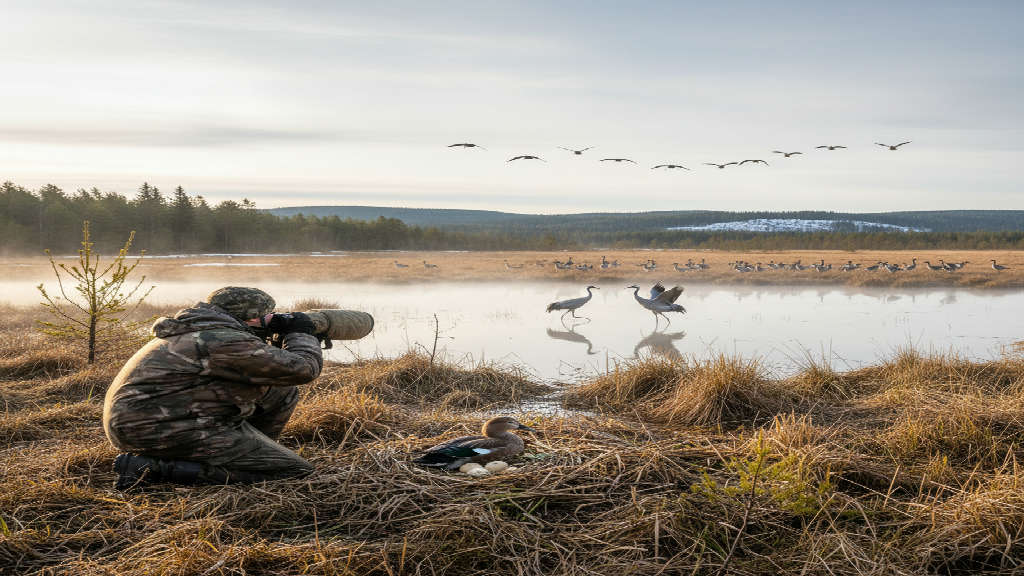 Fåglars häckning och årstidsvandringar