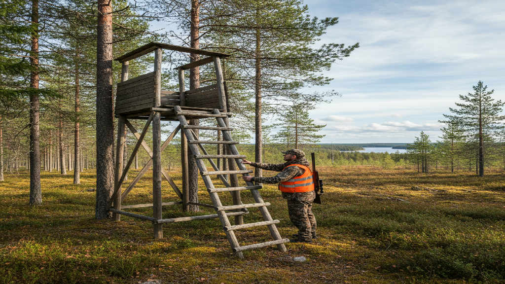Säkerhet vid jakt från fordon och torn