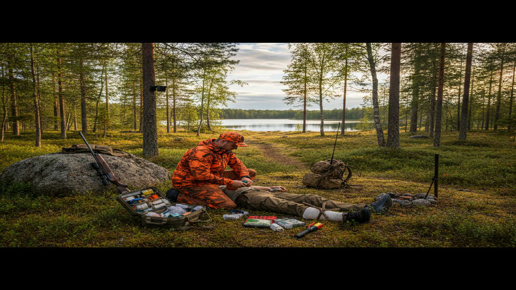 Första hjälpen och nödsituationer vid jakt