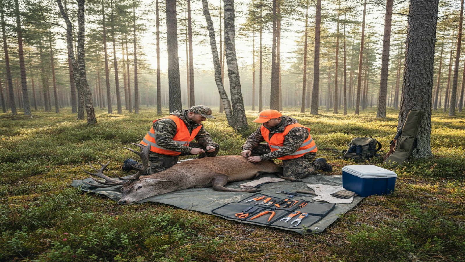 Vilthantering efter skottet